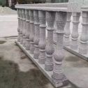 嘉兴 芝麻白圆形光面花瓶柱，栏杆
