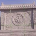 嘉兴 芝麻白花岗岩屏风，照壁，影壁