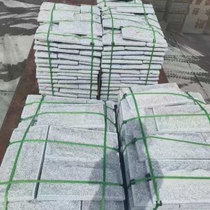 嘉兴 芝麻白蘑菇石装车出货