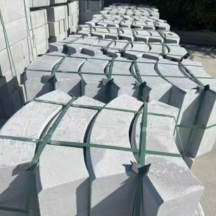 嘉兴 芝麻灰弧形路沿石