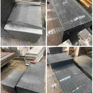 嘉兴 芝麻黑地铺石材