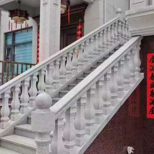 嘉兴 天然石材 阳台庭院护栏、栏杆