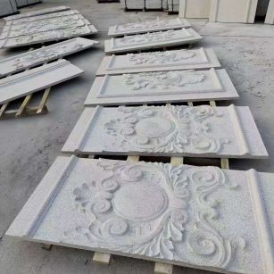 嘉兴 芝麻白干挂雕花板