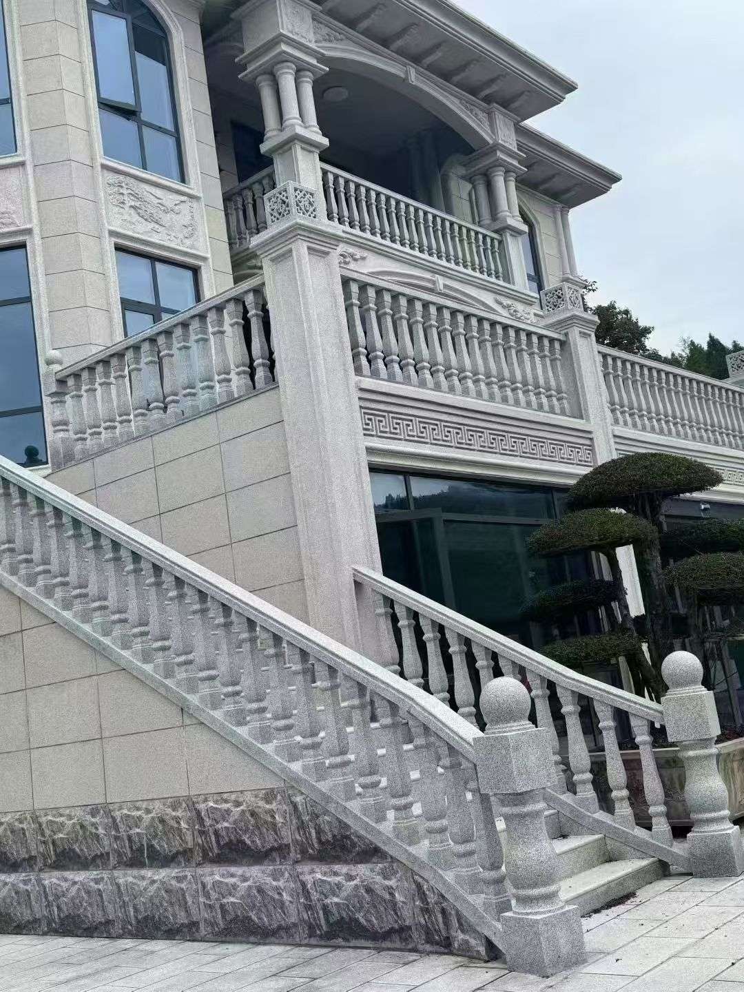 嘉兴 芝麻白别墅，栏杆