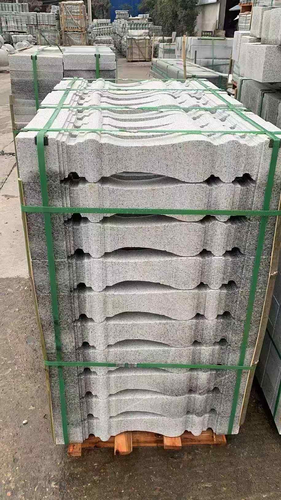嘉兴 芝麻白方形拉丝面，栏杆花瓶柱