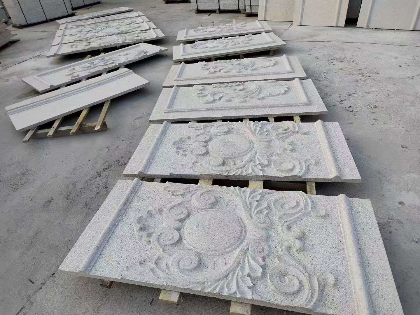 嘉兴 芝麻白干挂雕花板