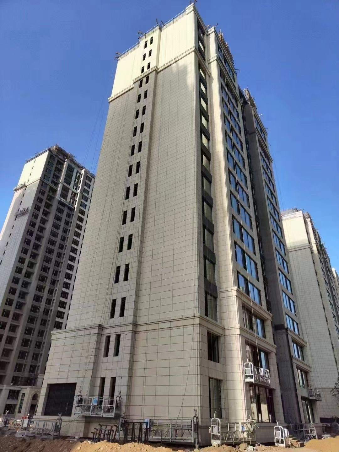 嘉兴黄金麻高端小区，外墙干挂