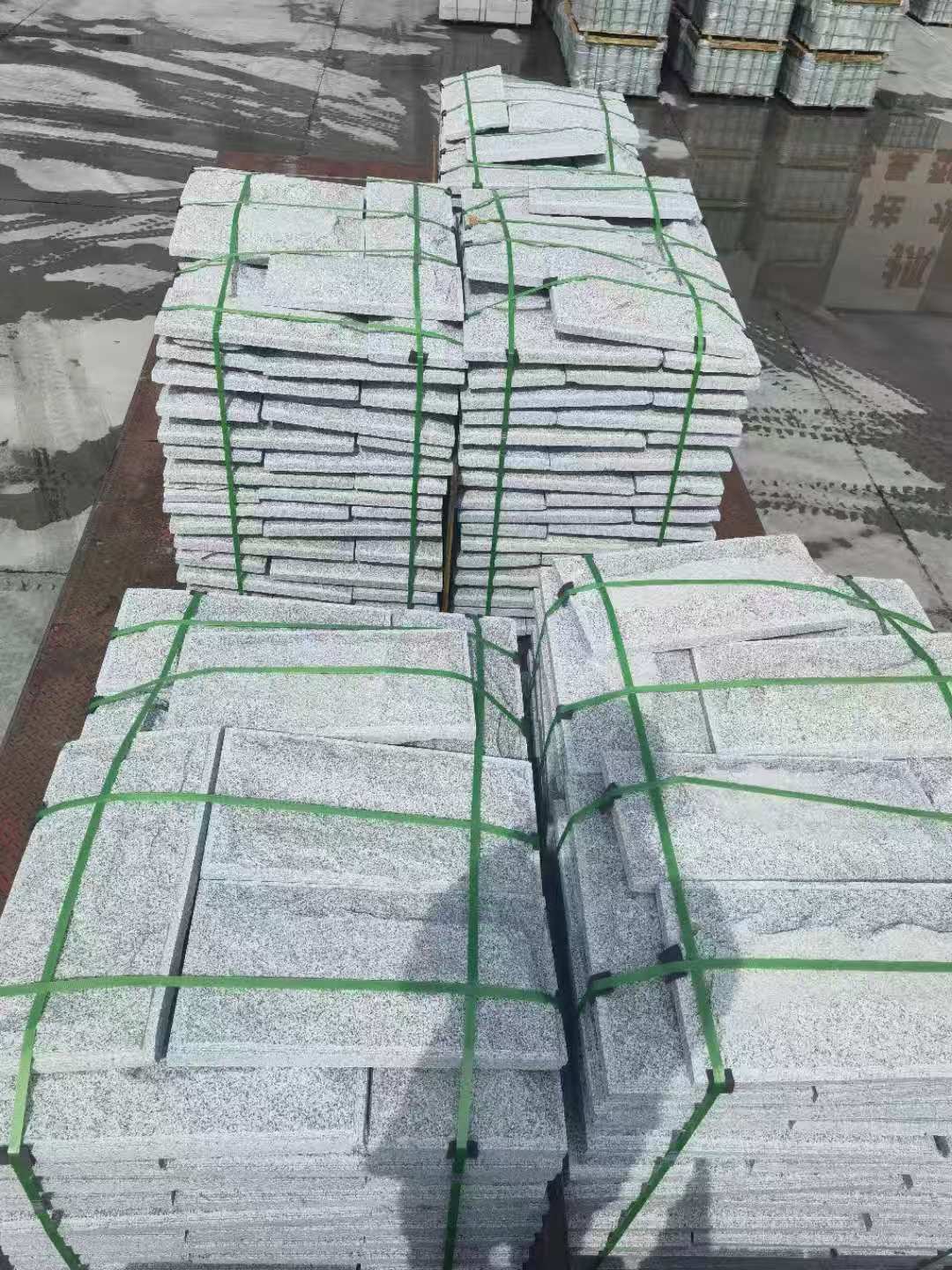 嘉兴 芝麻白蘑菇石装车出货