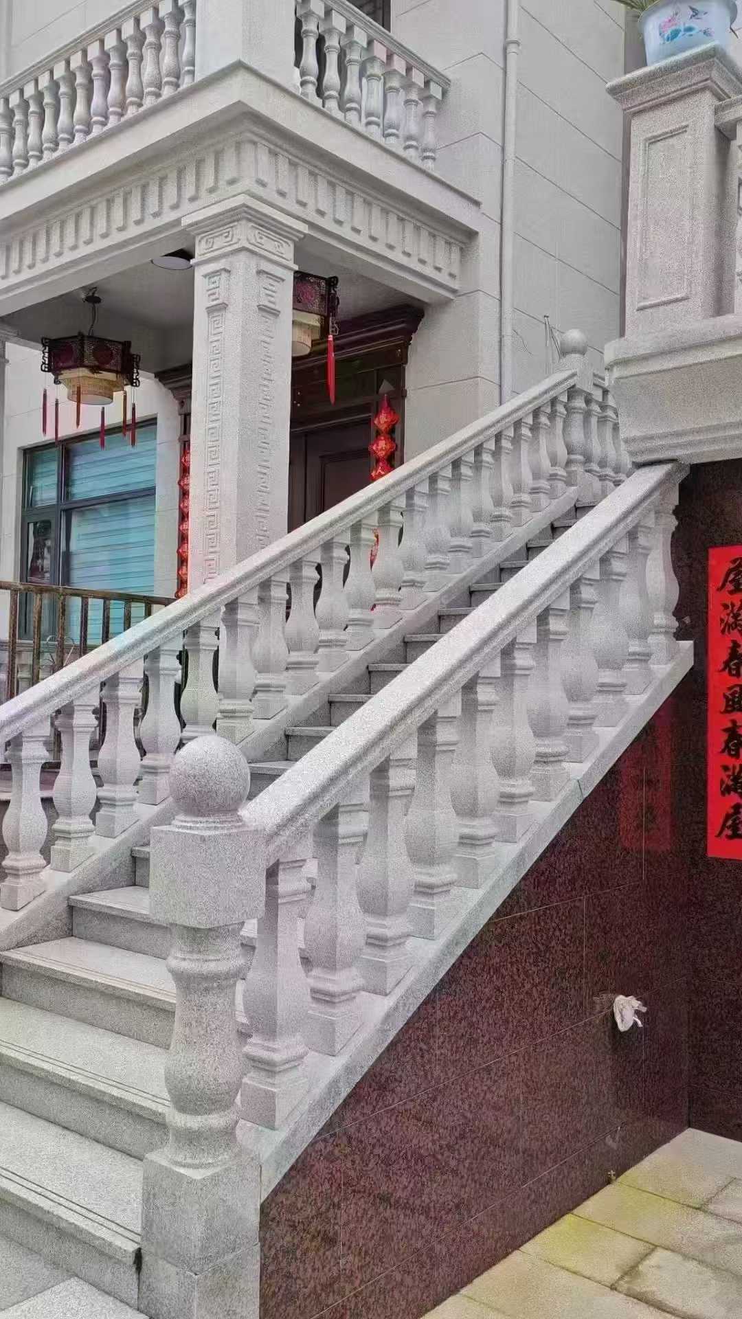 嘉兴 天然石材 阳台庭院护栏、栏杆