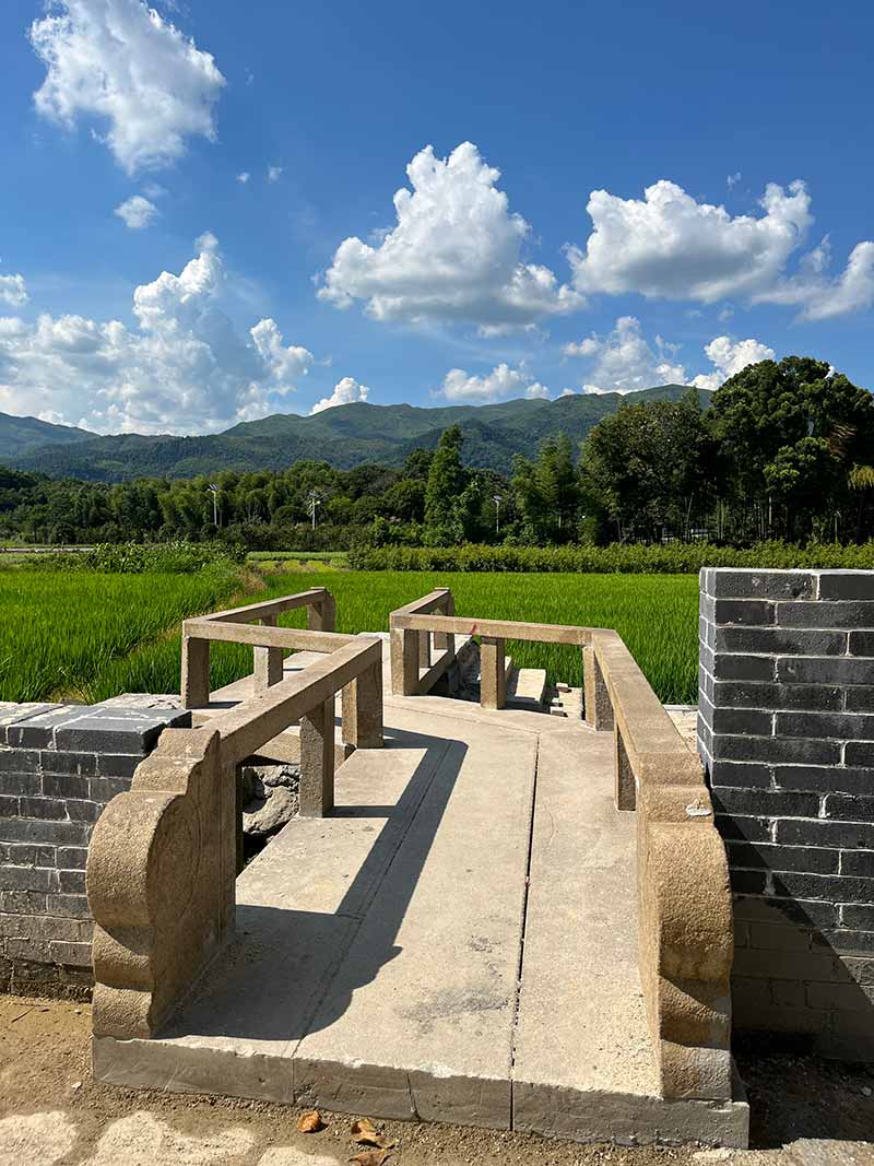嘉兴花岗岩仿古石材景区使用案例